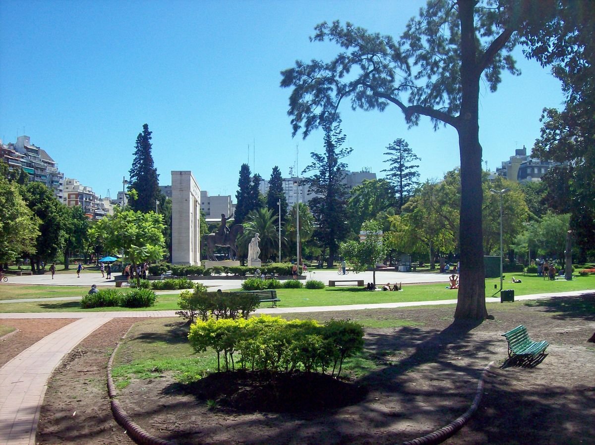 Parque Rivadavia, Caballito — zona del estudio jurídico